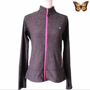 Champion Zip Up Sweater Size Medium